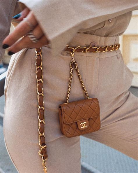 brown Chanel bag outfit